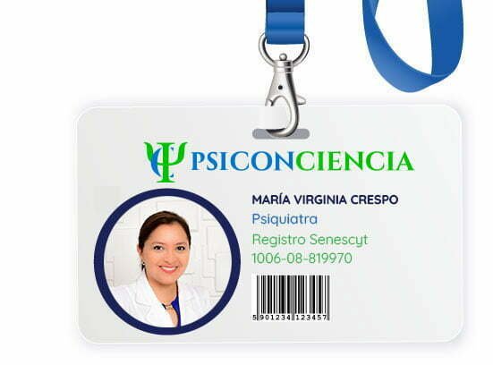carnet de Psiquiatra María Virginia Crespo