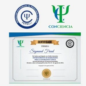 Certificado emitido por PsiconCiencia S.A Certificado emitido por PsiconCiencia S.A